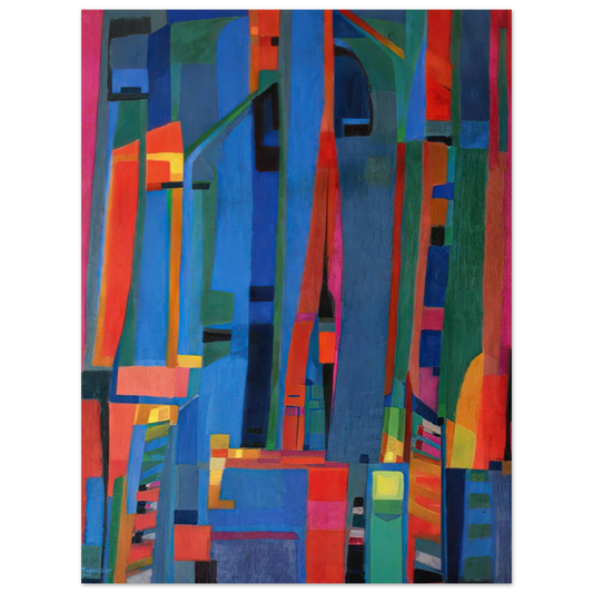 Alfred Manessier - Salve Regina - 1945 Fine Art Poster - Default Title