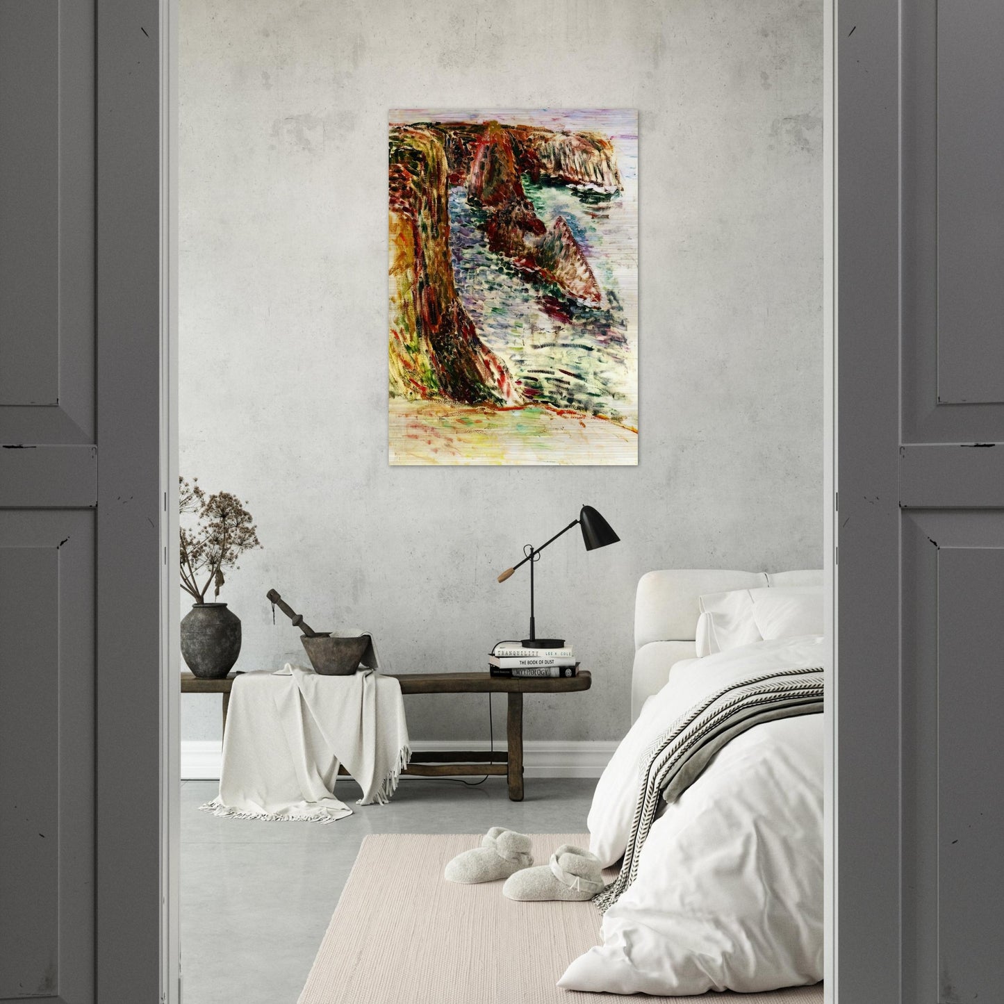 BELLE ILE EN MER 1897 - Henri Matisse Brushed Aluminum Print - 70x100 cm / 28x40 inches | Henri Matisse Aluminum Print | Henri Matisse Prints