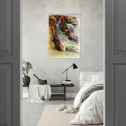 BELLE ILE EN MER 1897 - Henri Matisse Brushed Aluminum Print - 70x100 cm / 28x40 inches | Henri Matisse Aluminum Print | Henri Matisse Prints