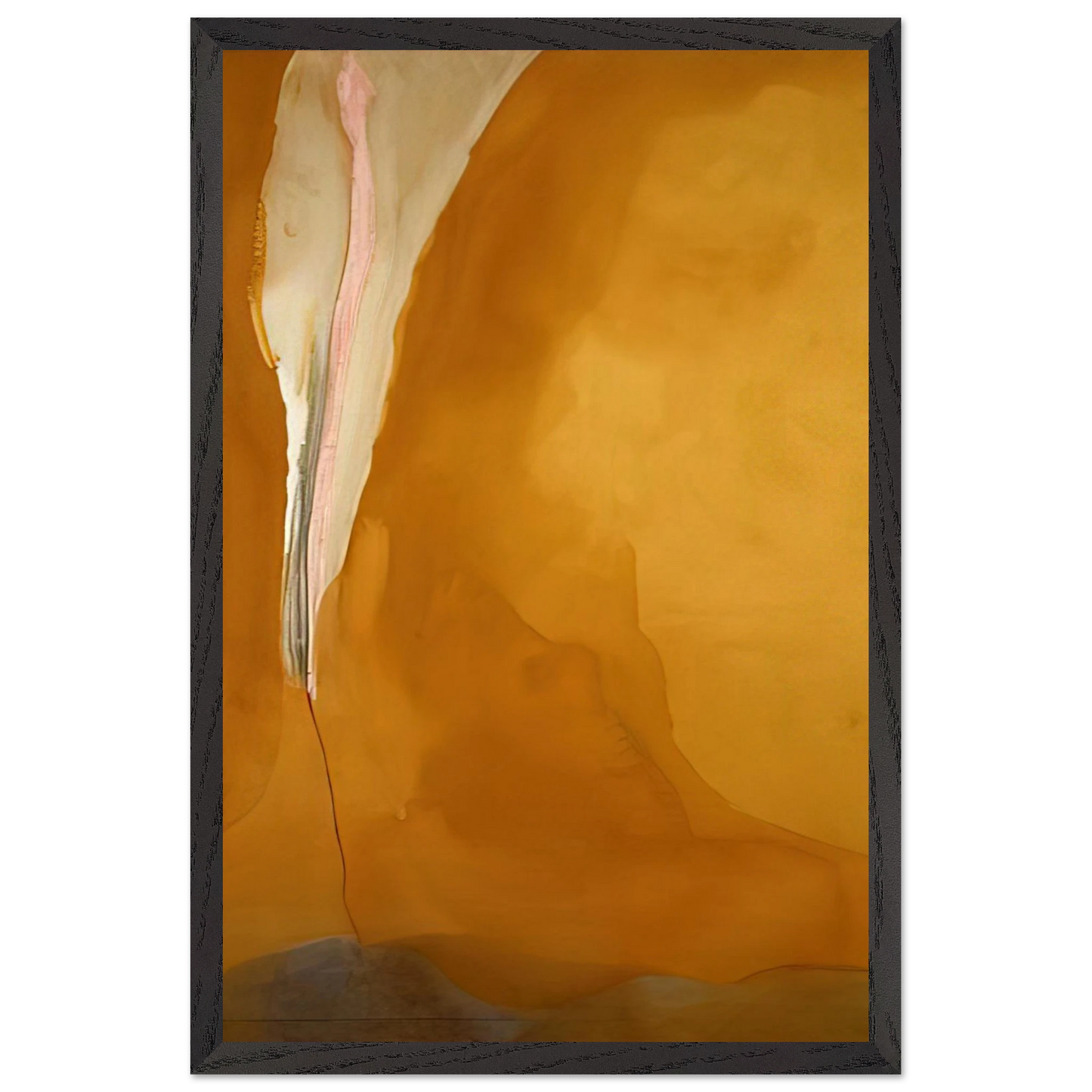 Helen Frankenthaler - Coral Wedge - 1972 Wall art - A1 (59.4 x 84.1  cm) - Fine Art Poster - -