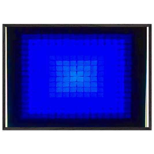 Quasar - 1966 - Victor Vasarely Framed Art Print – Black Wooden Frame - Default Title - -Framed Art Print