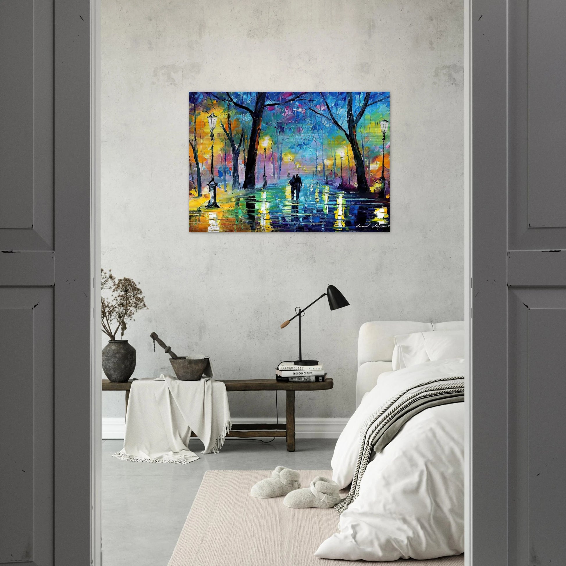 Leonid Afremov - Leonid Afremov Brushed Aluminum Print - 70x100 cm / 28x40 inches | Leonid Afremov Aluminum Print | Leonid Afremov Prints