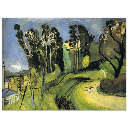 Henri Matisse - MONTALBAN LANDSCAPE 1918 Fine Art Poster - Default Title