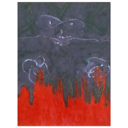 Theodoros Stamos - Infinity Field Torino Series #1 - 1986 Fine Art Poster - Default Title
