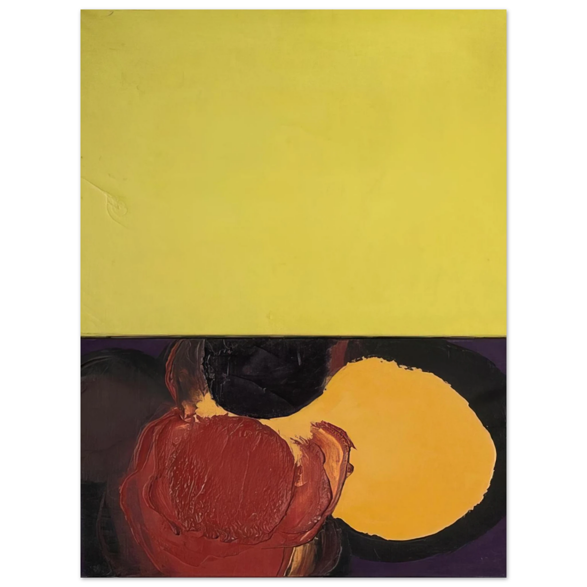 Luis Feito - UNTITLED 1965 Fine Art Poster - Default Title