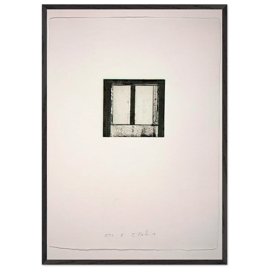 Focus II - 1980 - Brice Marden Framed Art Print – Black Wooden Frame - Default Title - -Framed Art Print