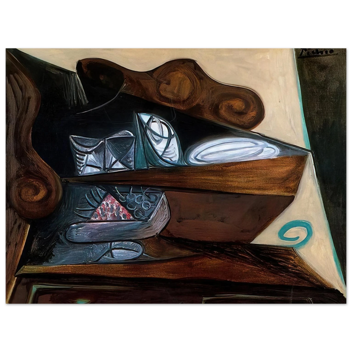 Pablo Picasso - The buffet of  Catalan   75x100 cm / 30x40inches Fine Art Poster