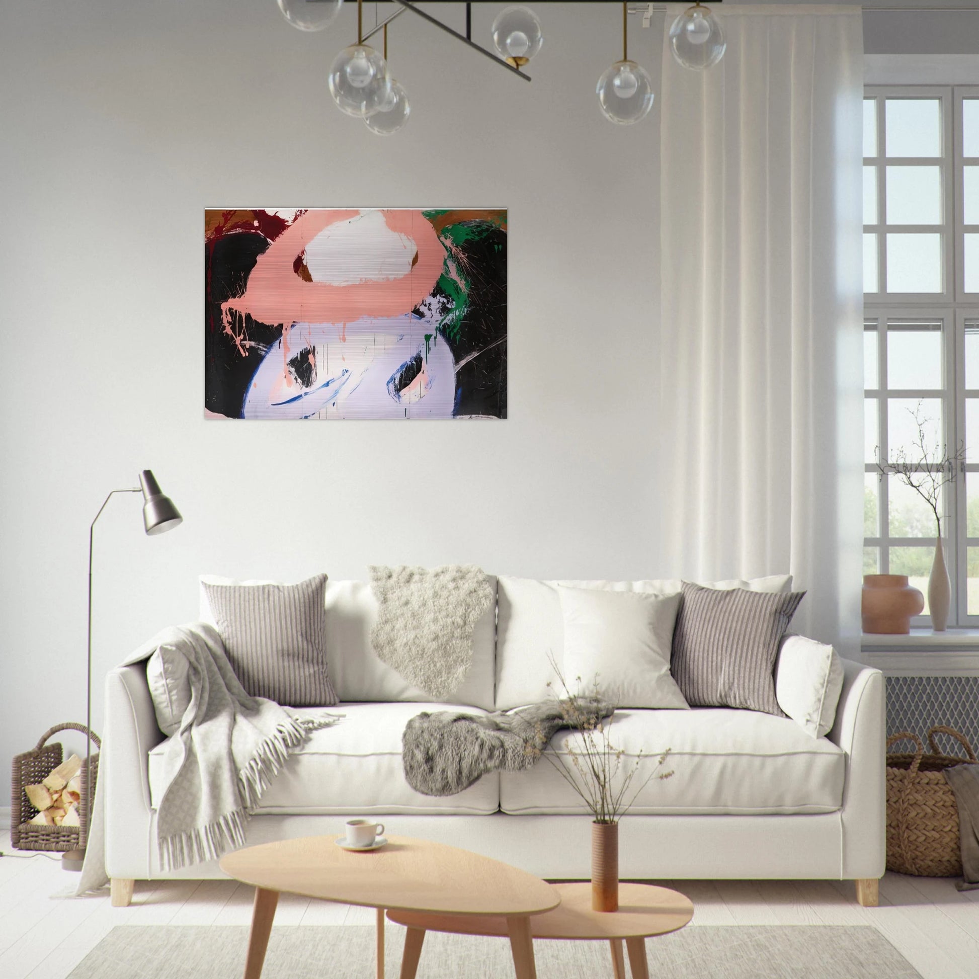 Dhatri II - 1971 - Norman Bluhm Brushed Aluminum Print - 70x100 cm / 28x40 inches | Norman Bluhm Aluminum Print | Norman Bluhm Prints