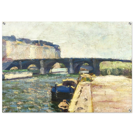 PONT DE SEINE 1897 - Henri Matisse Acrylic Print - 70x100 cm / 28x40″ inches