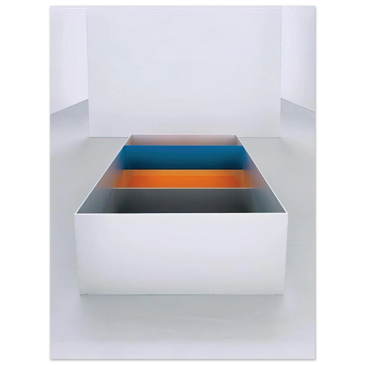 Donald Judd - Untitled 89-10 Menziken - 1989 Fine Art Poster - Default Title