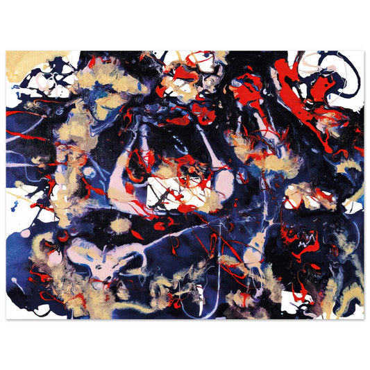 Sam Francis - Untitled  SFP94-77  SFF 1753  Fine Art Poster - Default Title