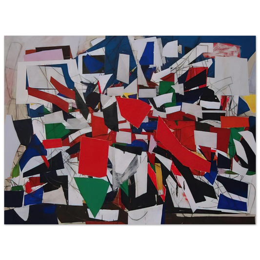 Robert Goodnough - Struggle - 1967 Fine Art Poster - Default Title