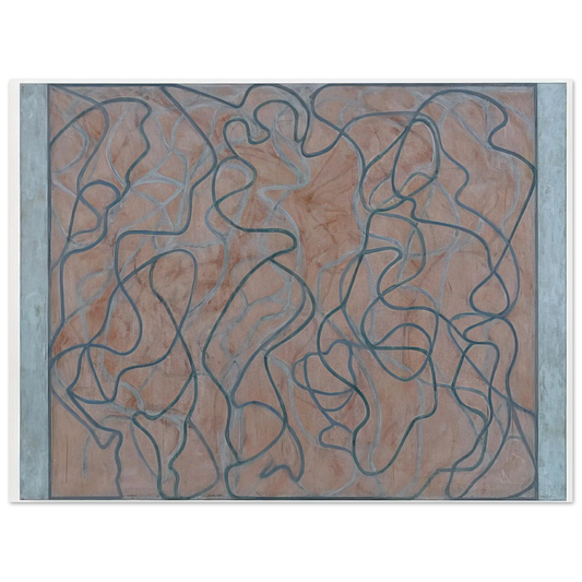 Brice Marden - Polke Letter - 2011 Fine Art Poster - Default Title