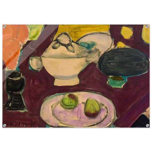 STILL LIFE 1941 - Henri Matisse Acrylic Print - 70x100 cm / 28x40″ inches | Henri Matisse Wall Art | Henri Matisse Prints
