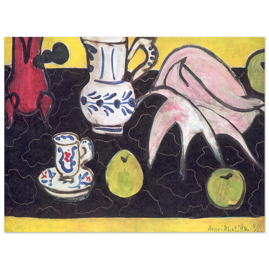 Henri Matisse - STILL LIFE WITH A SHELL 1940 Fine Art Poster - Default Title