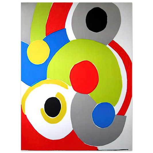 Sonia Delaunay - COMPOSITION 1 Fine Art Poster - Default Title