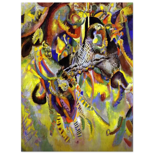 Wassily Kandinsky - FUGUE 1914 Fine Art Poster - Default Title