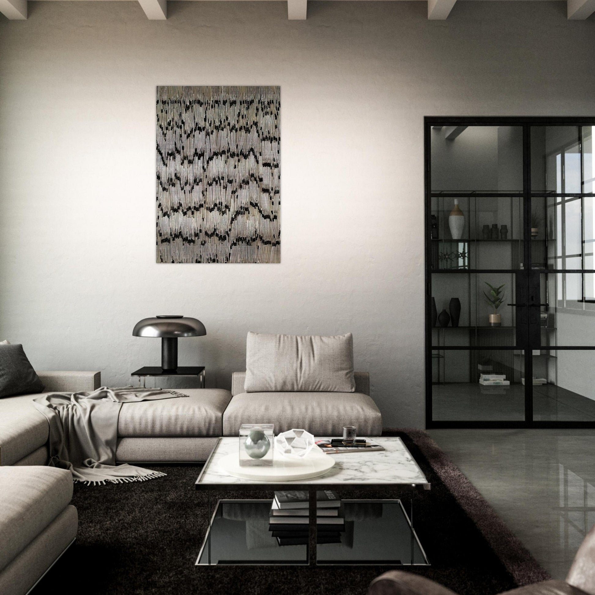 Crusaders - 1968 - Arman Brushed Aluminum Print - 70x100 cm / 28x40 inches | Arman Aluminum Print | Arman Prints