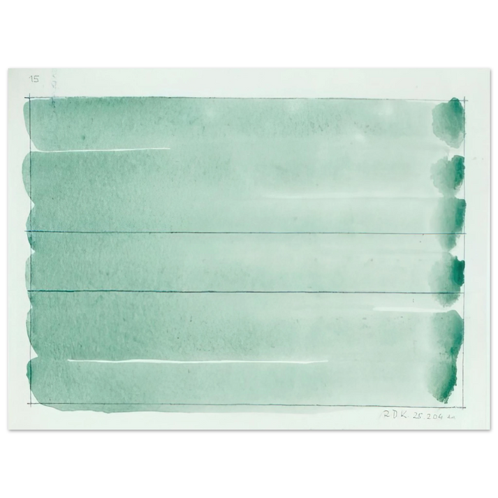 Raoul De Keyser - Untitled - 2004  75x100 cm / 30x40inches Fine Art Poster