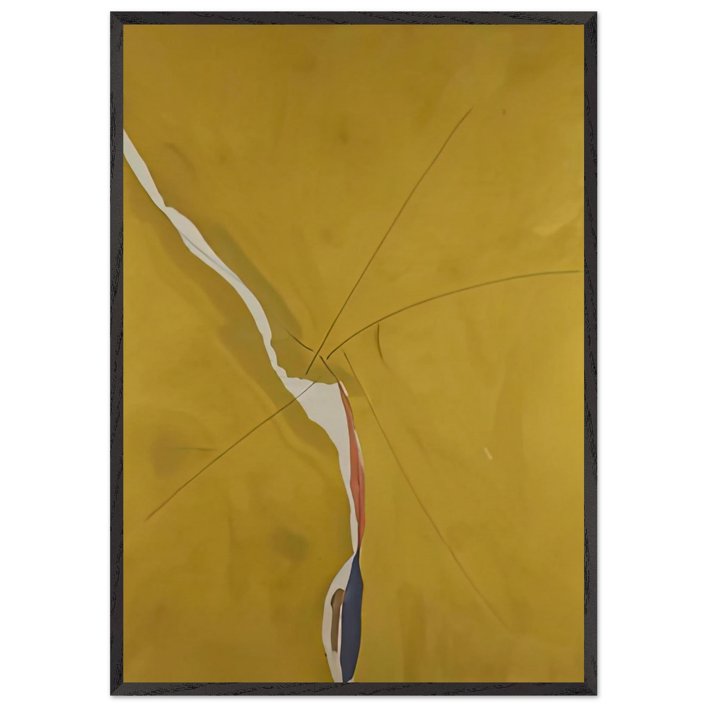 Sesame 1970- - Helen Frankenthaler Framed Art Print – Black Wooden Frame - Default Title - -Framed Art Print