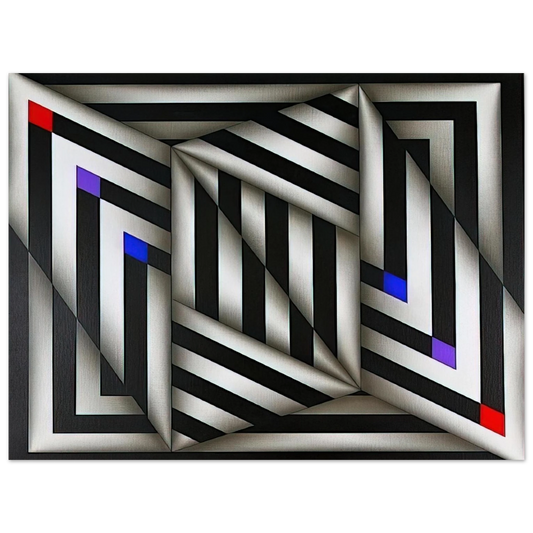 Omar Rayo - Saratoy III - 1980 Fine Art Poster - Default Title