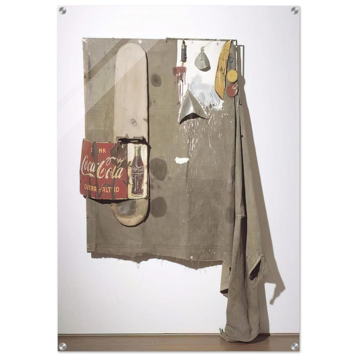 DYLABY 1962 - Robert Rauschenberg Acrylic Print - 70x100 cm / 28x40″ inches | Robert Rauschenberg Wall Art | Robert Rauschenberg Prints