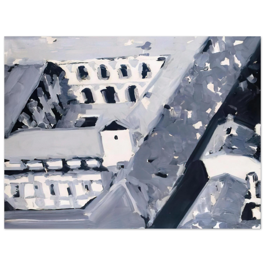Gerhard Richter - TOWNSCAPE M5 1968 Fine Art Poster - Default Title
