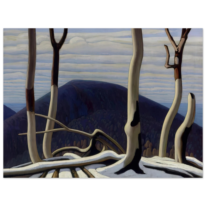 Lawren Harris - Above Lake Superior - 1922  75x100 cm / 30x40inches Fine Art Poster