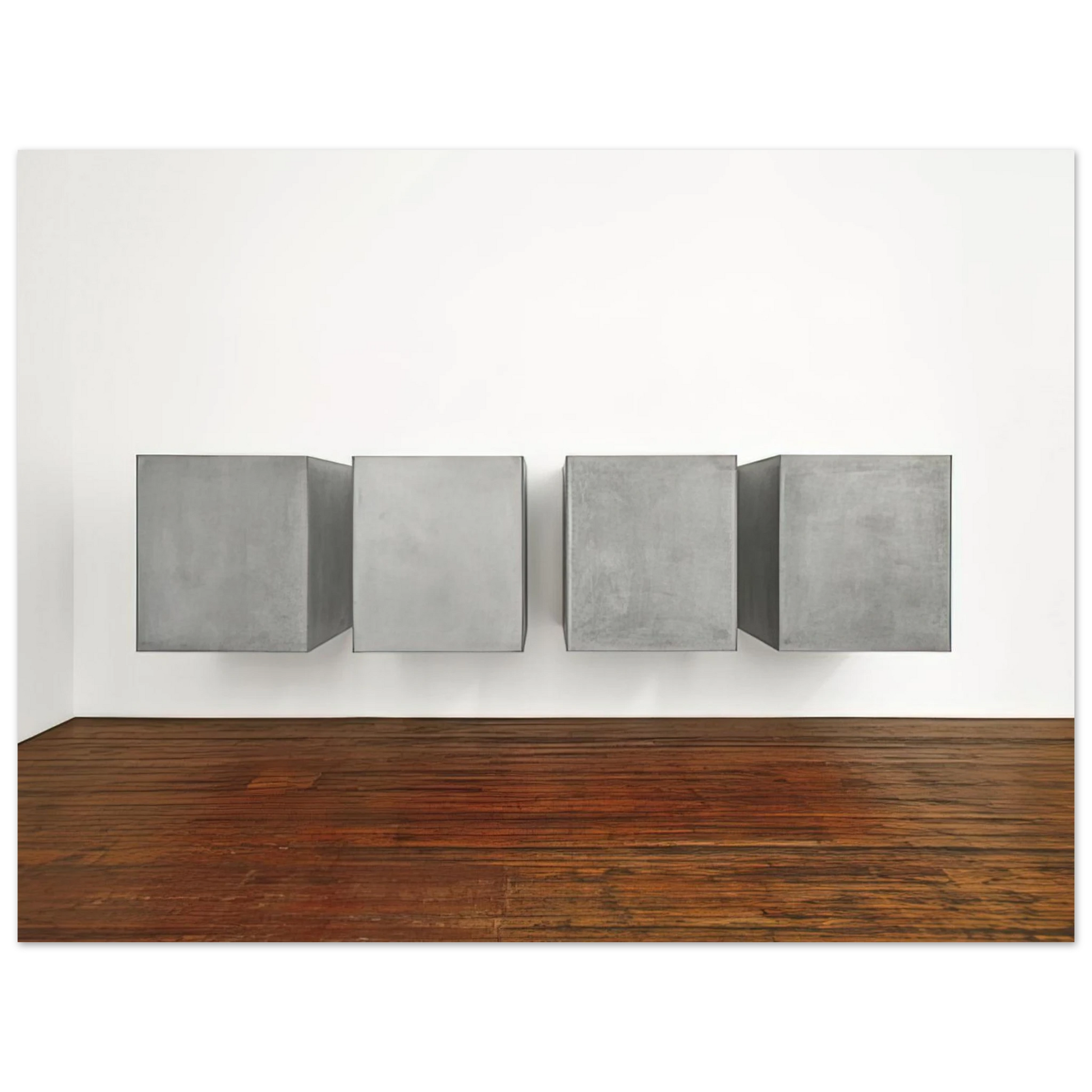 Donald Judd - Untitled - 1988 Fine Art Poster - Default Title