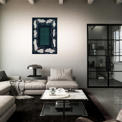 Cielo Par Terra - 1984 - Mario Schifano Brushed Aluminum Print - 70x100 cm / 28x40 inches | Mario Schifano Aluminum Print | Mario Schifano Prints