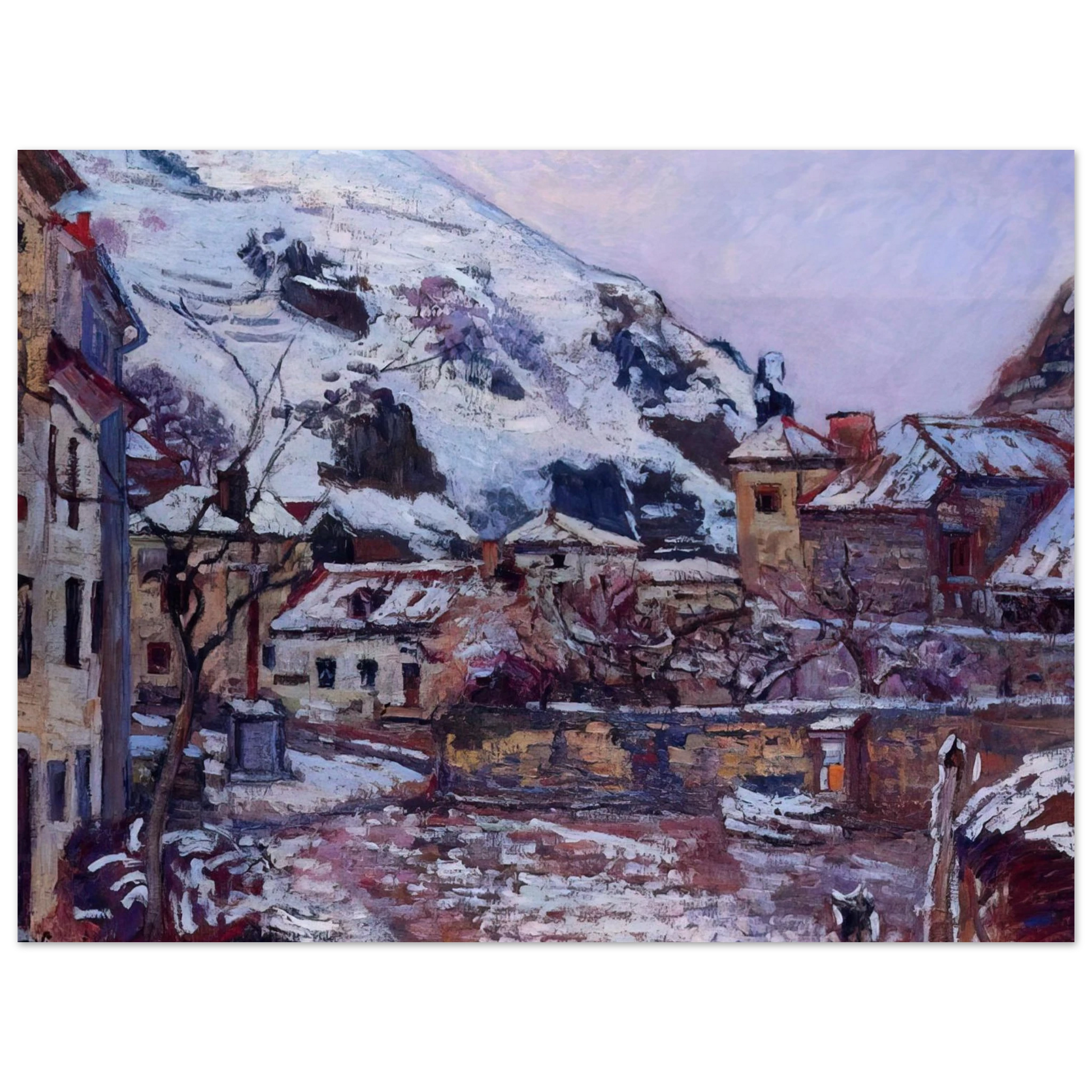 Armand Guillaumin - Saint-Julien-des-Chazes - 1895 Fine Art Poster - Default Title