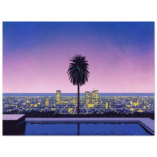 Hiroshi Nagai - Pacific Breeze 2 Wall Art - 21x29.7 cm / 8x12" - Fine Art Poster - -