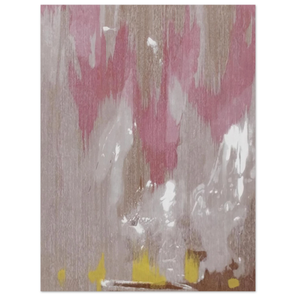 Helen Frankenthaler - Tales of Genji IV - 1998 Wall art - 40x50 cm / 16x20 inches - Premium Wooden Framed Poster With Fine Art Paper-canvas - White frame