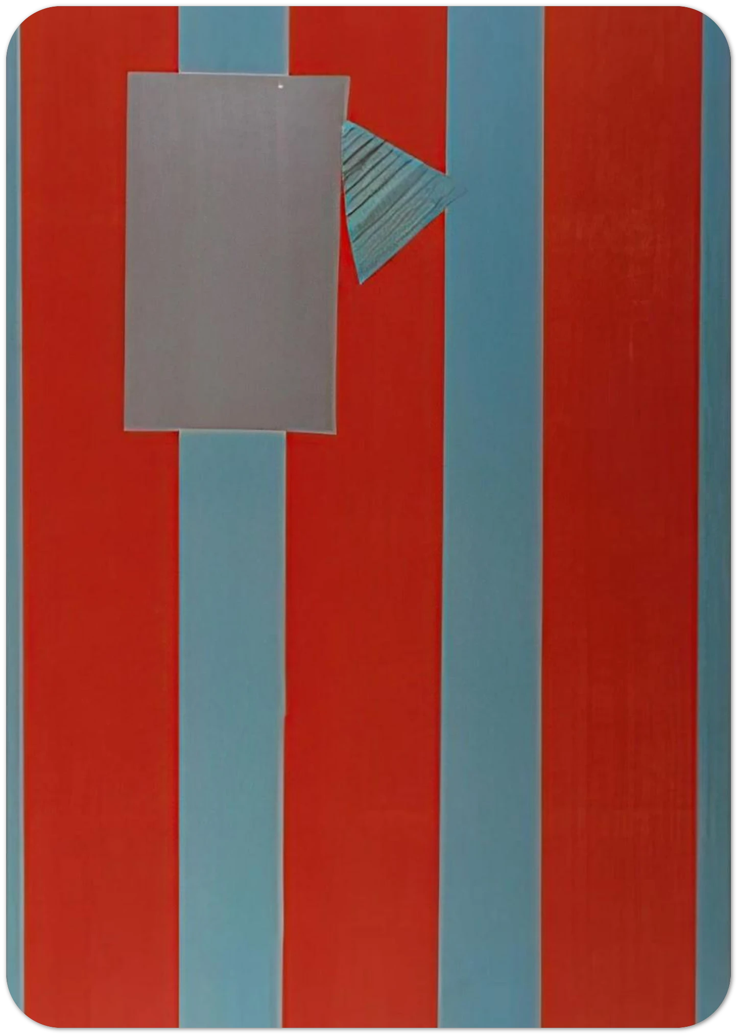 Castle Banner 5 By Sam Gilliam Pack of 10 Post Cards | Sam Gilliam Post Cards | A6 (10.5 x 14.8 cm) - 4.1 x 5.8 inches