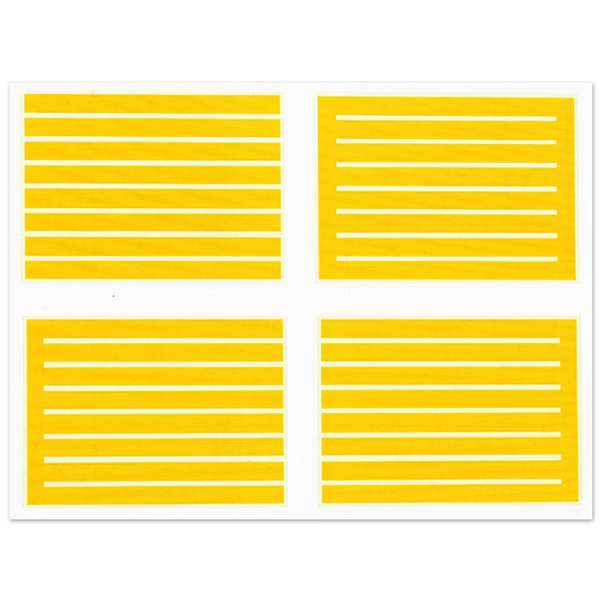 Donald Judd - Untitled #235-238 - 1994 Fine Art Poster - Default Title