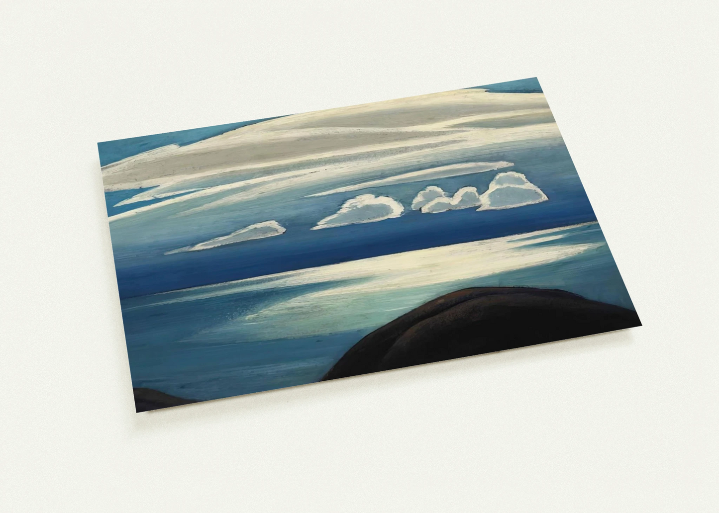 Lake Superior - 1928 By Lawren Harris Pack of 10 Post Cards | Lawren Harris Post Cards | A6 (10.5 x 14.8 cm) - 4.1 x 5.8 inches