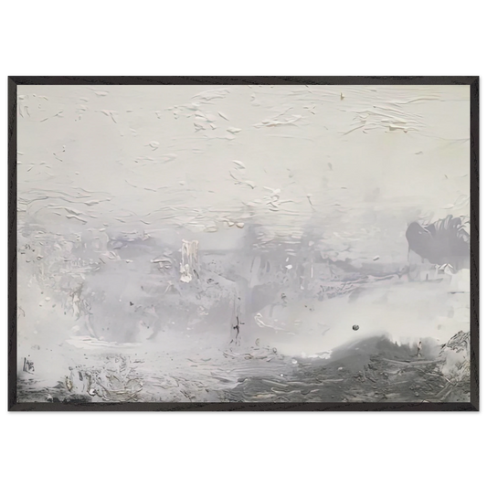 Barometer 1992- - Helen Frankenthaler Framed Art Print – Black Wooden Frame - Default Title - -Framed Art Print