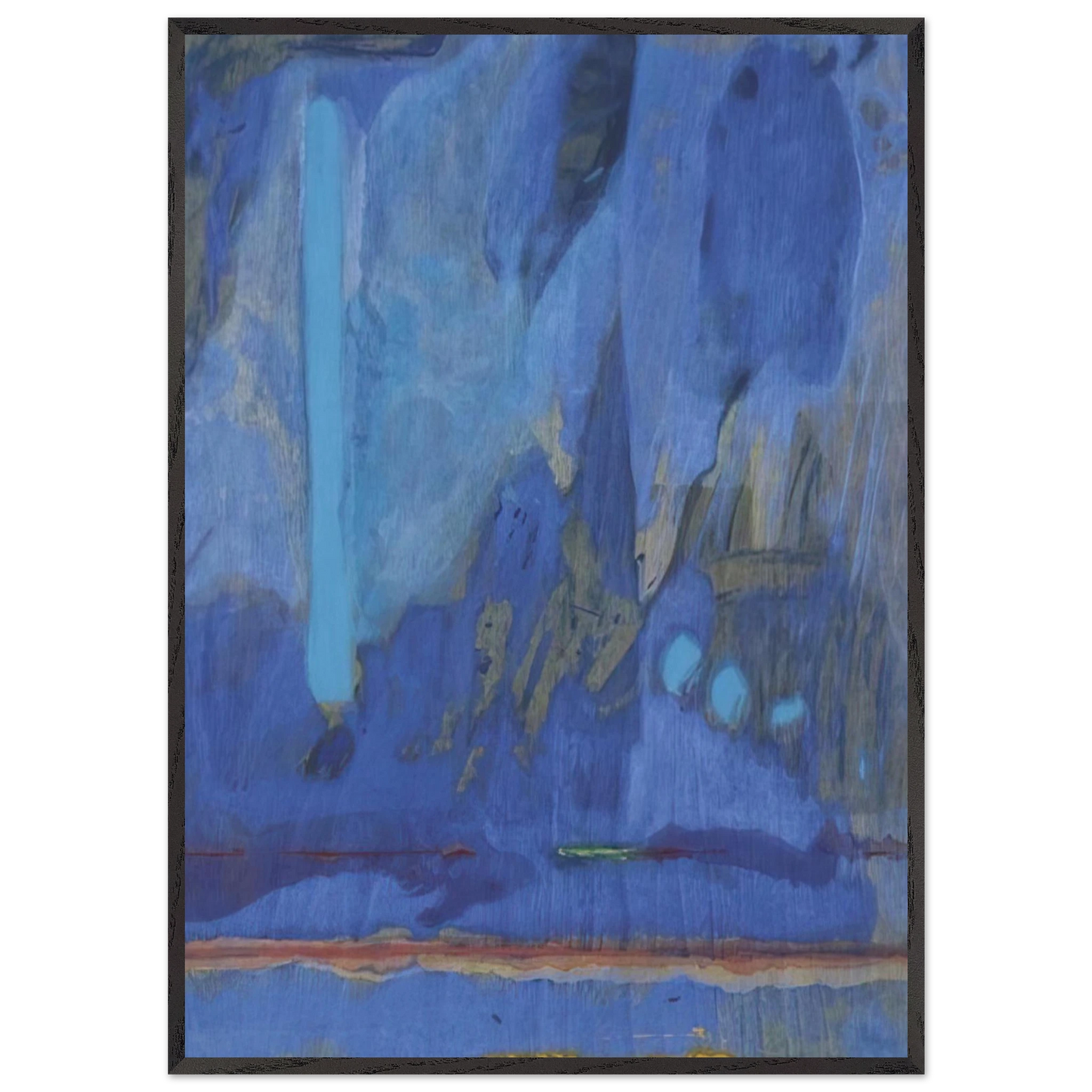 Helen Frankenthaler - Tales of Genji III - 1998 Wall art - A1 (59.4 x 84.1  cm) - Fine Art Poster - -