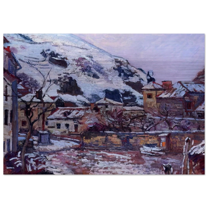 Saint-Julien-des-Chazes - 1895 - Armand Guillaumin Brushed Aluminum Print - 70x100 cm / 28x40 inches | Armand Guillaumin Aluminum Print | Armand Guillaumin Prints