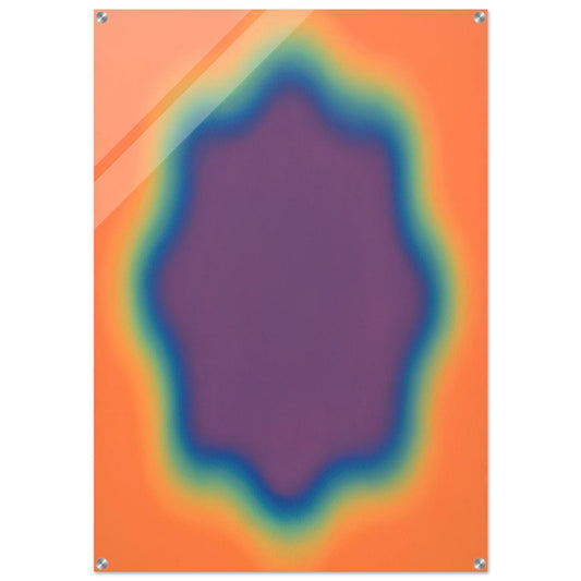 M-39 - 1969 - Wojciech Fangor Acrylic Print - 70x100 cm / 28x40″ inches | Wojciech Fangor Wall Art | Wojciech Fangor Prints