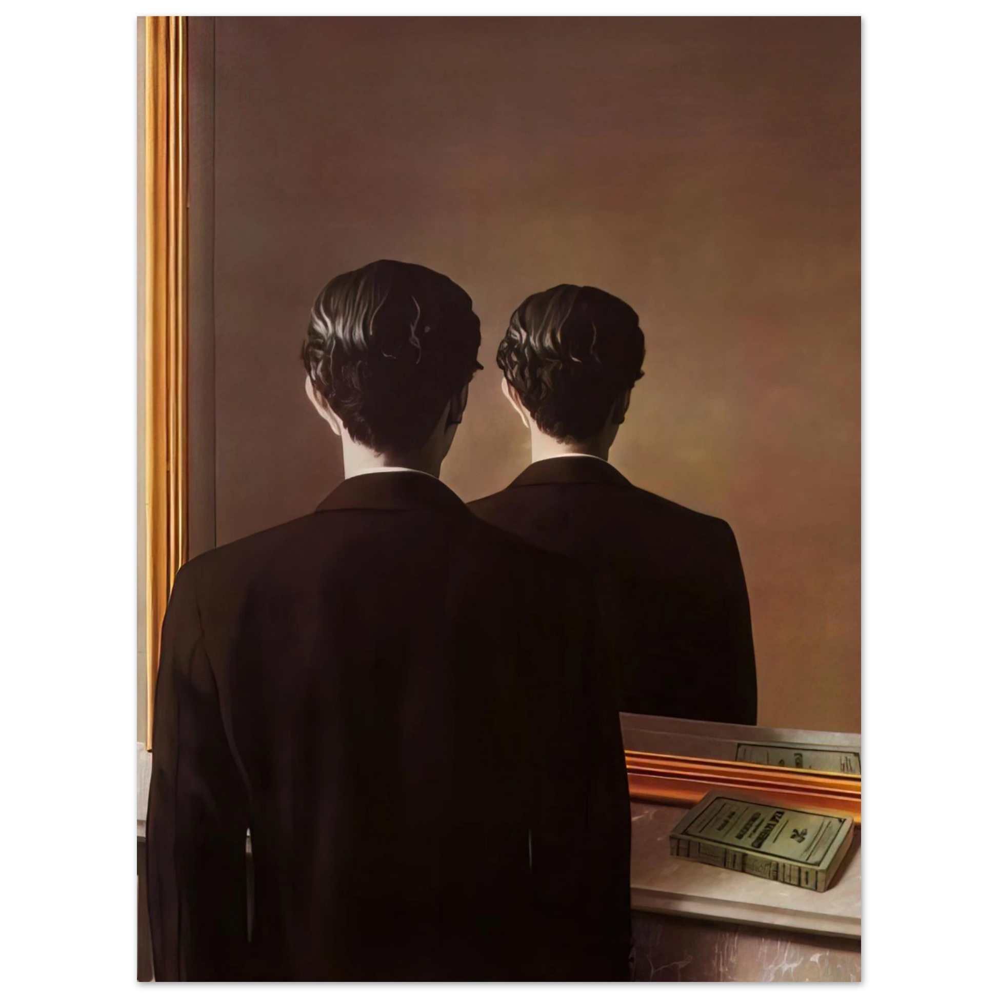 Rene Magritte - NOT TO BE REPRODUCED 1937 Fine Art Poster - Default Title