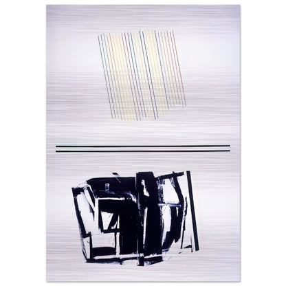 Mother Of All Paintings - 1990 - Ronnie Landfield Brushed Aluminum Print - 70x100 cm / 28x40 inches | Ronnie Landfield Aluminum Print | Ronnie Landfield Prints