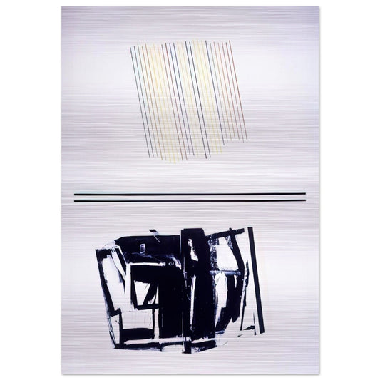 Mother Of All Paintings - 1990 - Ronnie Landfield Brushed Aluminum Print - 70x100 cm / 28x40 inches | Ronnie Landfield Aluminum Print | Ronnie Landfield Prints