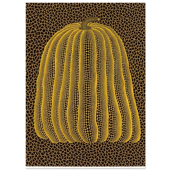 Yayoi Kusama - YELLOW PUMPKIN 1992 Fine Art Poster