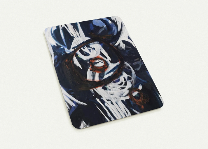 Crescendo - 1963 By Ernst Wilhelm Nay Pack of 10 Post Cards | Ernst Wilhelm Nay Post Cards | A6 (10.5 x 14.8 cm) - 4.1 x 5.8 inches