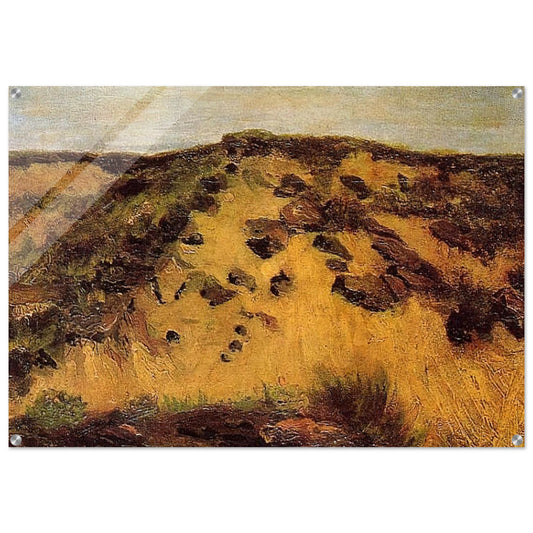 Dunes - Vincent van Gogh Acrylic Print - 70x100 cm / 28x40″ inches | Vincent van Gogh Wall Art | Vincent van Gogh Prints