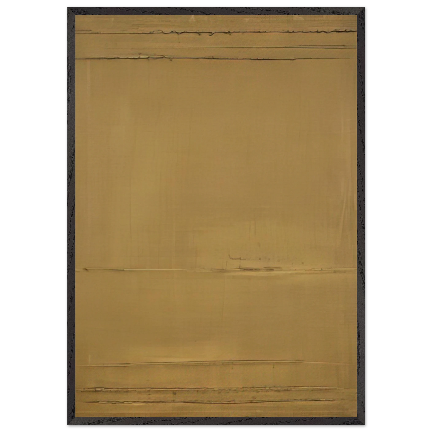 Tau - 1965 - Roman Opalka Framed Art Print – Black Wooden Frame - Default Title - -Framed Art Print