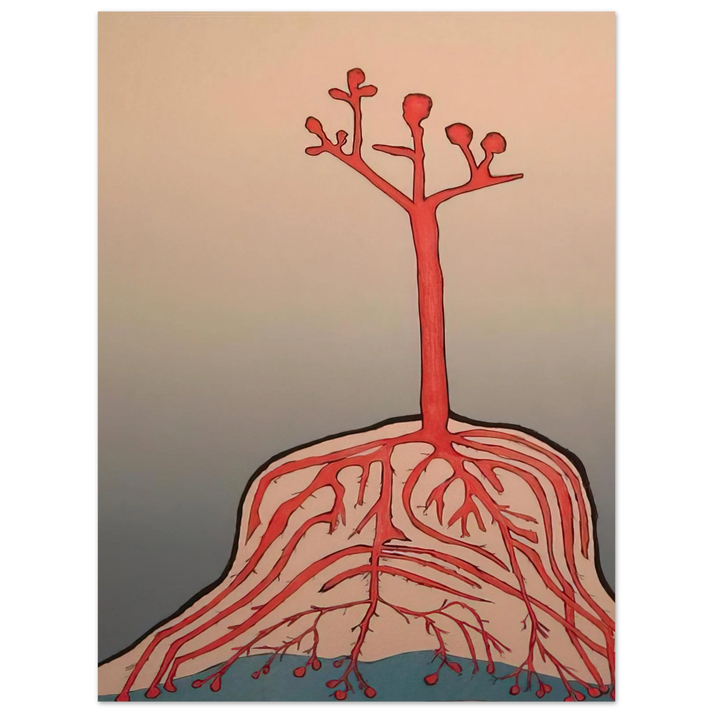 Louise Bourgeois - THE AINU TREE  75x100 cm / 30x40inches Fine Art Poster