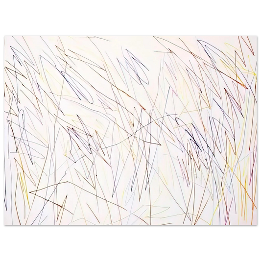 Ronnie Landfield - Iceberg - 1974 Fine Art Poster - Default Title