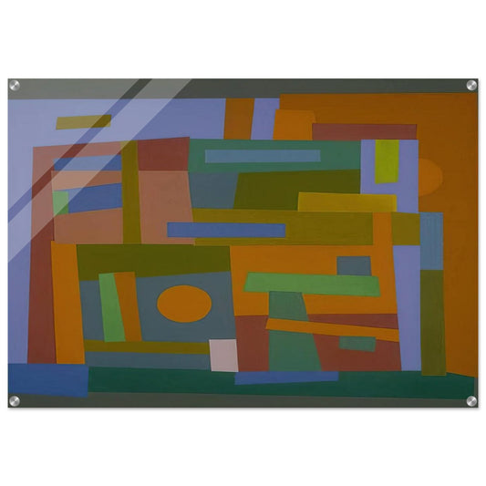 Number 30 - 1938 - Ad Reinhardt Acrylic Print - 70x100 cm / 28x40″ inches | Ad Reinhardt Wall Art | Ad Reinhardt Prints